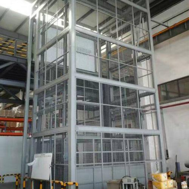 邹平导轨式升降平台货梯